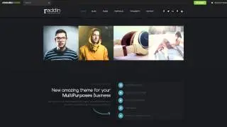 Raddin - Elegant Responsive Joomla Templates
