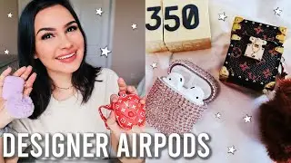 trying designer airpod cases pt. 2 + GIVEAWAY!!! (closed)