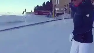 Ünlü Sunucu Esra Erol Kayak Yaptı!!