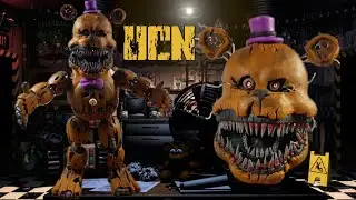 NIGHTMARE FREDBEAR (UCN)😱😱 PLASTILINA✔✔✔ PORCELANA✔✔ POLYMER CLAY✔