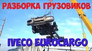 Польша Поступила на разбор Iveco EuroCargo 2003 Tector F4AE0681В КПП 2895S9  Разборка грузовиков