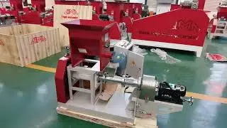 How to install the fish feed making machine when we received the machine？