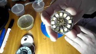 Led lamp, светильник для “Третья рука“ своими руками, почти из хлама. Часть 2- Изготовление платы.