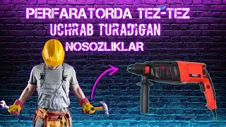 Perfaratorda ♻️tez-tez uchrab turadigan ⚙️nosozlik.
