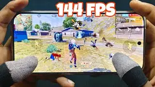 BEST 4 FINGER HUD 🔥 || IQOO15R 144 FPS 📱 HANDCAM GAMEPLAY 