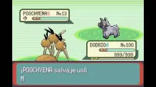 POKEMON EMERALD | DODRIO | BARRERA | BARRIER