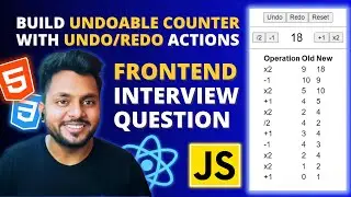 Frontend Interview Challenge: Create an Undoable Counter with ReactJS