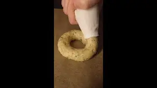 Делаю кольца из Курицы и жарю в панировке! #ChikenDonuts