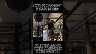 Can you NAME THE FIGHTER that did all of these combos not just in training, but in their fights??