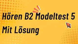 Goethe Zertifikat B2 hören Modeltest 5 HD Mit Lösung 
