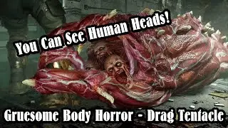 Gruesome Body Horror - Drag Tentacle Necromorphs - Dead Space (2023 Remake)