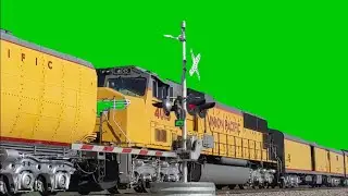 kereta api green screen free download