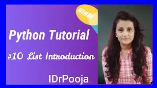 PythonTutorial |# 10 Python List Introduction | Python for beginners