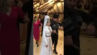 Джагу на кабардинской свадьбе (dancing at the Kabardian wedding)