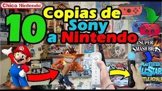10 Cosas que Sony le copió a Nintendo. Los más grandes plagios en los videojuegos / Chico Nintendo