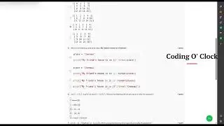 NPTEL Week 2 Assignment: Python For Data Science July 2024
