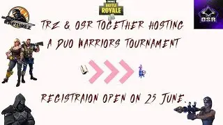 Duo Tourney. Register Fast Only 1 Hour Left To Register.