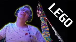 Пятёрка смотрит Я Построил САМУЮ ВЫСОКУЮ Башню Из Лего! Реакция - Фуга TV