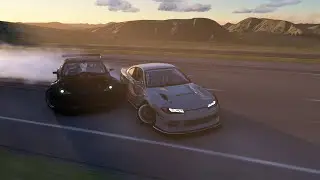 🔥В поисках красивого тандема🔥 Дрифтим в Assetto Corsa. Logitech G25. WebCam.