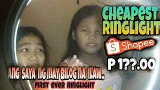 Unboxing Part 2 | Low Budget Ringlight as low as P100plus..Thanks Shoppee