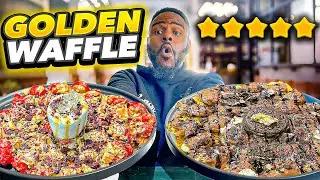 Best BUBBLE Waffles In Dallas Tx..