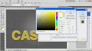 Tutorial Photoshop: Efecto de Texto Casino.