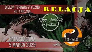 ‼️‼️TARGI TERRARYSTYCZNE KRAKÓW 05.03.2023‼️‼️