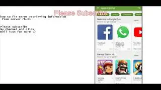 how to fix error retrieving  server rh-01