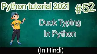 Duck typing in python | Duck typing in polymorphism | python tutorial 2021