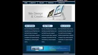 Photoshop Tutorial #==== WEB TEMPLATE DESIGN