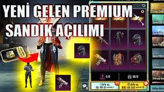 YENİ GELEN PREMIUM SANDIK AÇILIMI PUBG MOBİLE