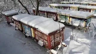 Зима Пришла в начале Февраля а Мы уж Думали Будет Лето)