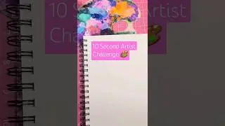 10 Second Artist Challenge 🎨  #10secartistchallenge #art #shorts #drawing #sketchbook #artchallenge