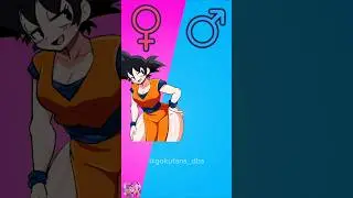 Dragon ball Character in Gender Bender Swap 