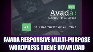 Avada Responsive Multi Purpose WordPress Theme Download || Best Selling WordPress Theme