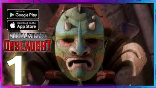 Mortal Kombat Onslaught Walkthrough Gameplay | Massive RPG Battles (Android iOS) Part-1