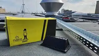nVent CADDY Pyramid Tool-Free Cable Tray Support Kit - Installation Video