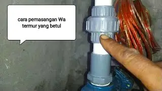 mungkin kurang banyak yang tahu cara pemasangan watermur yang benar@OraAjiChanel