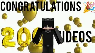 200 videos complete 🎉🥳