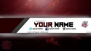 TOP 3 | youtube channel banner template photoshop Free!