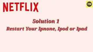 How to fix Netflix Error 5009- ‘Cannot play title. Please try again later. (5009)’