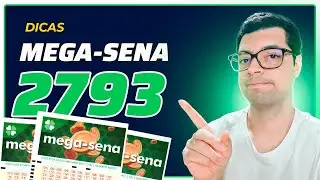 Dicas para Mega Sena 2793 - Acumulada em 127 milhões!!!