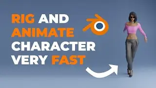 How to rig and animate a character in blender in 5 minutes using AI