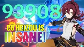 C0 Heizou Showcase | BEST F2P Character? | Genshin Impact