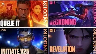 ALL VALORANT CINEMATICS ( EPISODE 1-10) Season 2025 Act 4