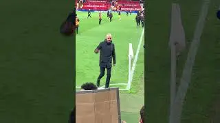 Erik leaves Old Trafford a happy man