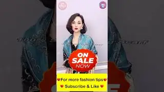 How to Tie Wear & Style 35in x 70in 90cm x 180cm Long Silk Scarf Tips #22 4K #Shorts