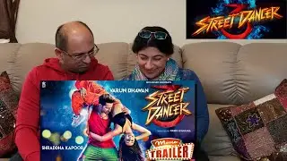 STREET DANCER 3D | Varun Dhawan | Shraddha Kapoor | Prabhu Deva | Nora F | Remo D| Trailer  REACTION