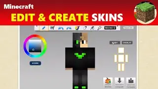 Minecraft: Create & Edit Existing & Custom Minecraft Skins
