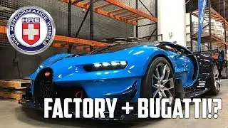 HRE WHEELS FACTORY WALK FEAT 4 BUGATTIS!